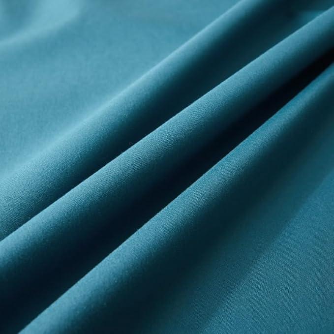 WenBags Lightweight Waterproof Flat Sheet 90 * 98 Inches King Size-Mattress Protector for Bed & Couch, Pet Hair Resistant Cover Ideal for Dogs & Cats, Perfect for Hotels & Hospitals (Blue)