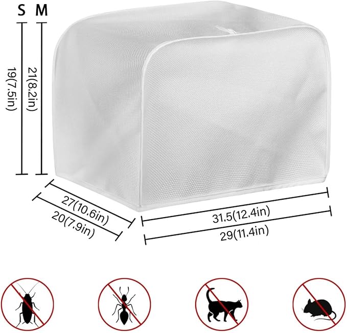 Rooster Blender Cover Toaster Cover 2 Slice Washable Dust Protection Sunflower Kitchen Small Appliance Dust Covers Kitchen Accessories