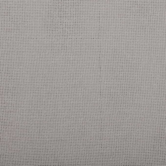 VHC Brands Burlap Dove Grey Ruffled King Bed Skirt 78x80x16