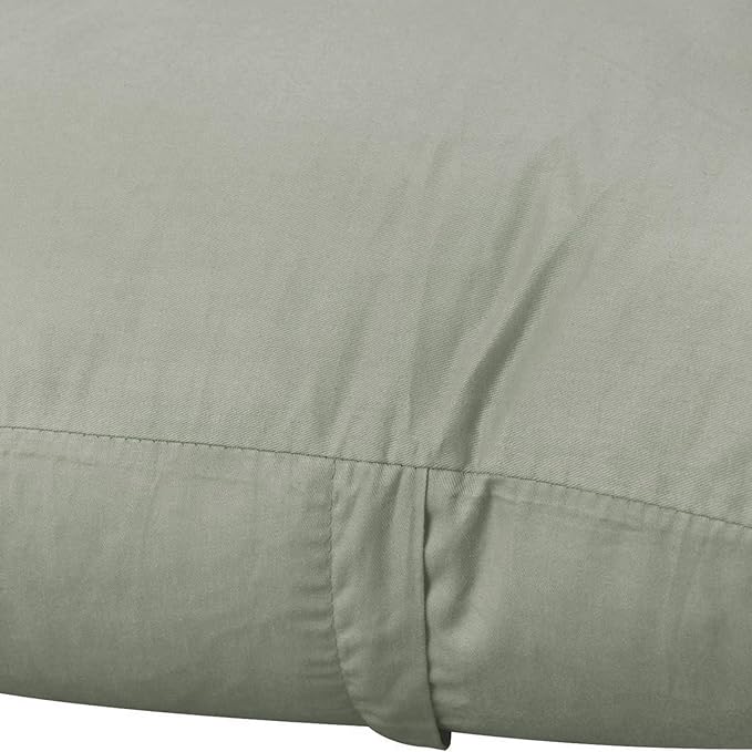 4-Pack 100% Cotton Comfortable Solid Decorative Throw Pillow Case,Thmyo Square Cushion Cover Pillowcase Sublimation Blank Pillow Covers DIY Throw Pillowcase for Sofa Bedroom(24x24 inch/ 60x60cm,Grey)