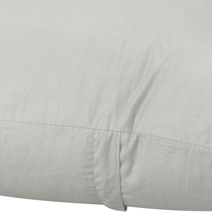4-Pack 100% Cotton Comfortable Solid Decorative Throw Pillow Case,Thmyo Square Cushion Cover Pillowcase Sublimation Blank Pillow Covers DIY Throw Pillowcase for Sofa Bedroom(16x16 inch/ 40x40cm,Grey)
