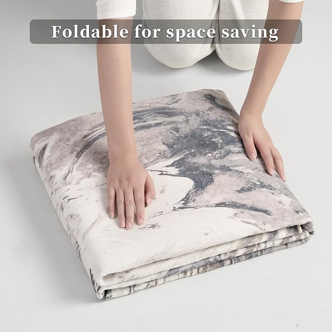 Ciicool 2x6 Washable Runner Rug, Modern Abstract Soft Hallway Rugs Runner, Non-Slip Thin Accent Rug Lightweight Brown Print Distressed Carpet for Laundry Entryway Bedroom Kitchen Indoor