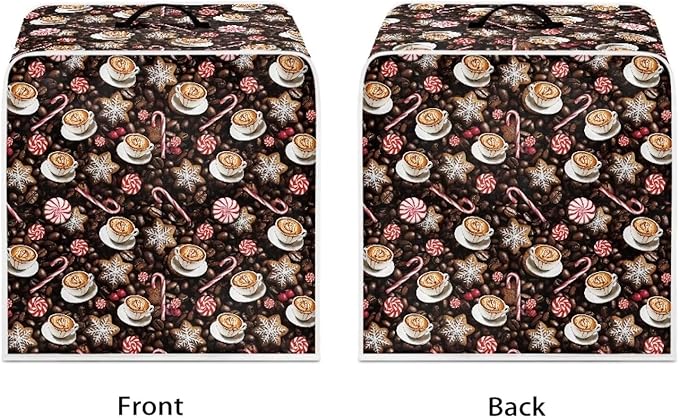 Mumeson Coffee Maker Cover, Dust Protection, Waterproof, Polyester, Coffee66