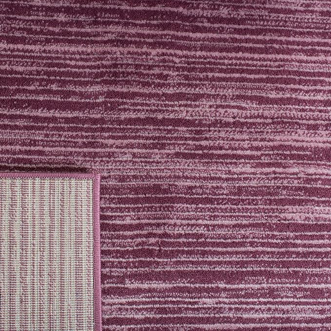 SAFAVIEH Area Rug 8x10 - Vision Collection - Large - Grape Purple , Modern Ombre Design, Non-Shedding & Easy to Clean, Ideal for Living Room, Bedroom, Dining Space (VSN606A)