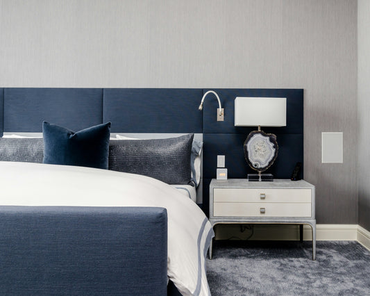 How to Style a Bedroom with Blue Bedding