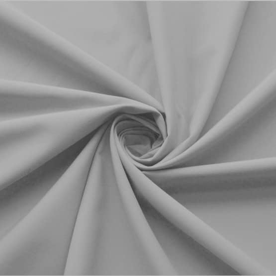 Cottingon Ruffled Bed Skirt with Split Corners-Dust Ruffle - 22" Drop 100% Microfiber Soft,Sheen & Luxurious Look - Bed Skirts (Light Grey -Queen)