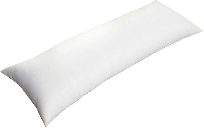 MoonRest® 20x48 Inch Synthetic Down Alternative Rectangle Pillow Insert Form Stuffer for Sofa Shams, Decorative Throw Pillow, Cushion and Bed Pillow Stuffing - Hypoallergenic 20“X 48”