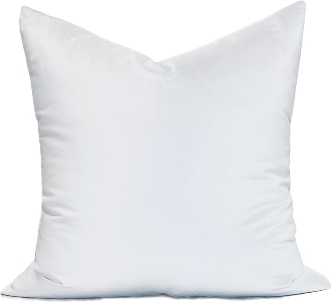 MoonRest® 9x9 Inch Synthetic Down Alternative Square Pillow Insert Form Stuffer for Sofa Shams, Decorative Throw Pillow, Cushion and Bed Pillow Stuffing - Hypoallergenic 9” X 9”
