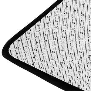 9CH Magic Constellation Area Rug 5'x7' - Black White Star Space Rugs Non-Slip Star Sky Carpet Mat for Bedroom Dinning Dorm Living Room Home Decorative