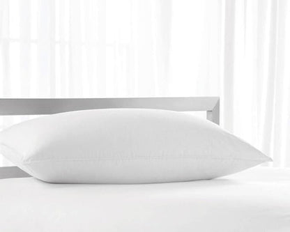 MoonRest® 20x30 Inch Down Alternative Bed Sleeping Pillows - Hotel Quality%100 Cotton Cover Comfort and Support - Hypoallergenic - Queen - 20x30 Inch