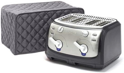 Covermates Keepsakes Toaster Cover - Dust Protection - Stain Resistant - Washable Appliance Cover, Slate