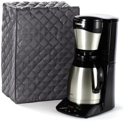 Covermates Keepsakes - Coffee Maker Cover - Dust Protection - Stain Resistant - Washable - Appliance Cover, Slate