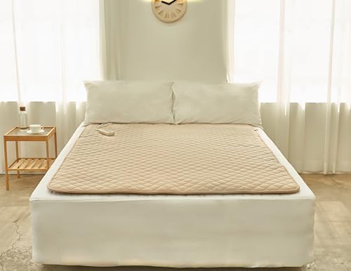 99% EMF Blocking Heated Mattress Pad Full/Double Size. 8 Heat Settings with Auto Shut Off. by Shield Life TheraMat Lite.