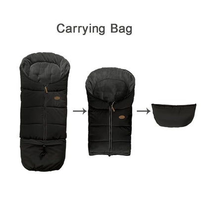 CozyMe Stroller Footmuff, Anti-Slip, Length Adjustable Fits for 0-5T Toddler Stroller Bunting Bag, Universal Fits All Stroller Footmuff