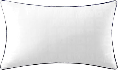 Phantoscope 12x20 Pillow Inserts, Decorative Throw Pillow Inserts with 100% Cotton Jacquard Cover, Virgin Fiber Pillow Sham Stuffer, Lumbar Square Couch Cushion Pillows, Pack of 1, 12x20 Inch
