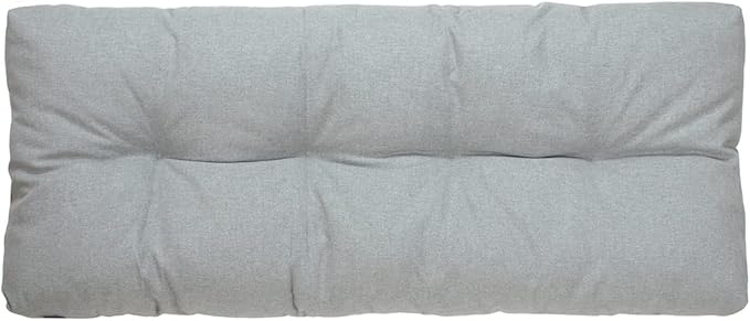 FUNHOME Outdoor Bench Cushion 42 x18 inch with Non-Slip Grips,Water Resistant Porch Swing Cushion,Bench Pillow Pads,Tufted Cushions for Patio Garden Furniture,42" Seat Cushions(Light Gray)