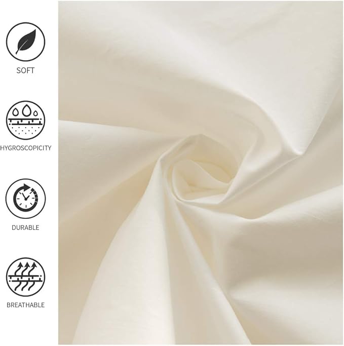 Simple&Opulence Belgian Linen Bed Skirt with Classic 16 inch Tailored Drop Dust Ruffle, Easy Fit Breathable Premium Natural Flax- Pleated White,King