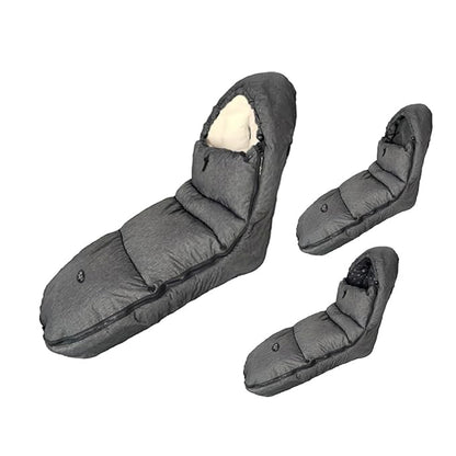 CozyMe Stroller Footmuff - Adjustable Winter Stroller Blanket Evolution for Toddler, Multi Purpose Fleece Lined Warm Hooded Bunting Bag for Baby, Water Repellent | (6M - 4T)