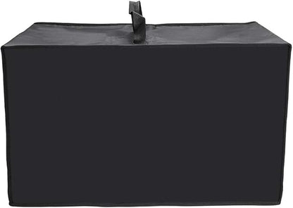 OwnMy Heat-Resistant Dust-Proof Microwave Oven Grill Cover Protector - Waterproof Nylon Fabric Microwave Oven Dust Cover Case Protections for Toaster Oven (Black)