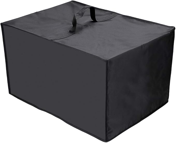 OwnMy Heat-Resistant Dust-Proof Microwave Oven Grill Cover Protector - Waterproof Nylon Fabric Microwave Oven Dust Cover Case Protections for Toaster Oven (Black)