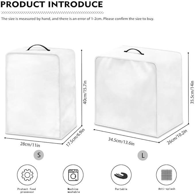 Mumeson Sunflower Black Coffee Maker Cover, Waterproof Dust Cover for Stand Mixer or Small Kitchen Machine, Fits Various Styles