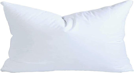 MoonRest® 22x28 Inch Synthetic Down Alternative Rectangle Pillow Insert Form Stuffer for Sofa Shams, Decorative Throw Pillow, Cushion and Bed Pillow Stuffing - Hypoallergenic 22“X 28”