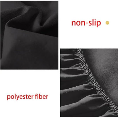 Queen Sheet Sets Air Mattress Sheets - 3 Pieces Queen Sheets Sets 16 to 24 inch - Inflate Without Disassembly Convenient & Firm Easy to use Air Mattress (Black, Queen)