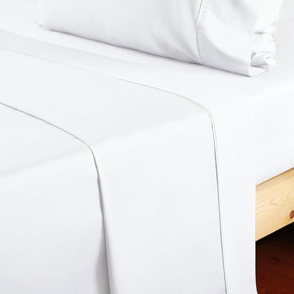 PLUSHY COMFORT Queen Sleeper Sofa Bed Sheet Set, in 100% Egyptian Cotton, 600 Tc, Soft and Heavy Fabric in Beutifull White Solid Color, Sleeper Bed Size (60 x74 +8 Inch Deep Pocket) to Queen Sofa Bed