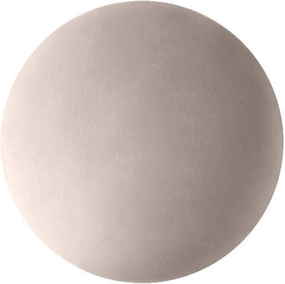 MOJUN Round Throw Pillow, 20" Cute Soft Round Seating Cushions Pillow Meditation Pillow Home Decorative Floor Pillows Cushions for Couch Sofa Car Living Room Bed, Light Coffee