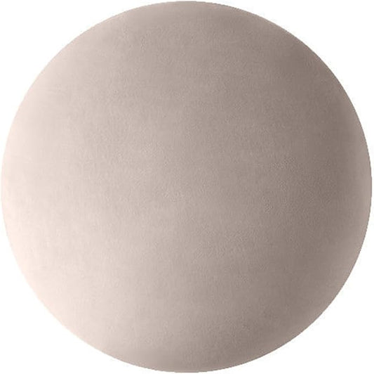 MOJUN Round Throw Pillow, 15.7" Soft Solid Color Home Decorative Round Pillows Sofa Chair Cushion Floor Pillows for Couch Car Living Room Bed, Light Coffee