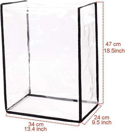 Clear Kitchen Blender Dust Cover,Blender Covers Compatible with Ninja Foodi Blender,Blender Covers For kitchen Appliance Covers,Blender Cover with Accessory Pocket.Juice Cover Gift For Women.