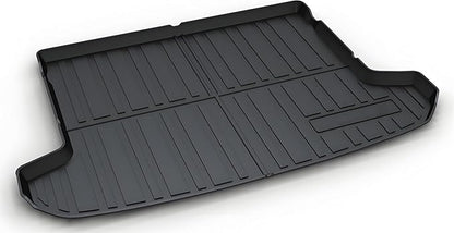 All Weather Rear Cargo Liners Trunk Tray Mats Protector Custom Compatible with KIA Sportage 2017 2018 2019 2020 2021 2022, 3D Waterproof Durable Odorless Flexible Black TPO Accessories