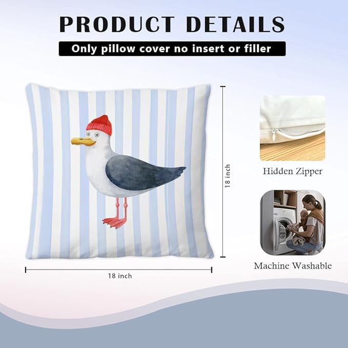 Pillow Covers 18x18inch,Home Decor,Throw Pillow,340