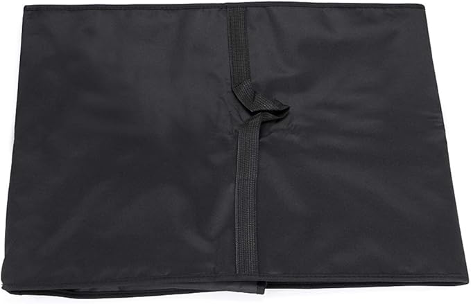 OwnMy Heat-Resistant Dust-Proof Microwave Oven Grill Cover Protector - Waterproof Nylon Fabric Microwave Oven Dust Cover Case Protections for Toaster Oven (Black)
