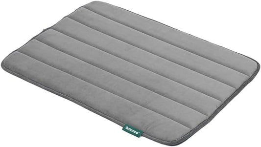 BALANCE Dog Crate Pad, Dog Foam Crate Mat Kennel Pad, Washable Water-Resistant Pet Bed Flat Dogs Cage Mat for Small Dogs
