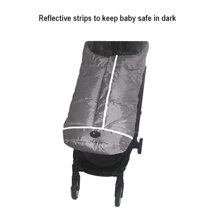 Stroller Blanket Evelution, Stroller Footmuff Winter Toddler Universal Stroller Bunting Bag for 6-36 M, Waterproof Bunting Bag