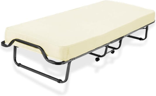 Camping Cot Sheets 31" x 75" - 3 Piece Cot Sheet Set for Bunk Bed - fits Upto 9" Deep Mattress, Perfect for Narrow Twin, Camping Cot, RV Bunk, Guest Beds, Trifold Mattress - Ivory