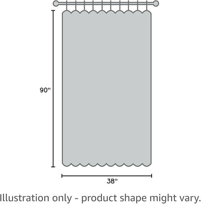 MASWOND Pinch Pleated Linen Curtains 90 Inches Long 2 Panels for Living Room Semi Sheer Curtains Pinch Pleat Drapes for Traverse Rod Light Filtering Curtains for Dining W38xL90 Length