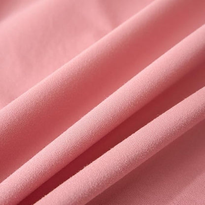WenBags Lightweight Waterproof Flat Sheet 70 * 90 Inches Queen Size-Mattress Protector for Bed & Couch, Pet Hair Resistant Cover Ideal for Dogs & Cats, Perfect for Hotels & Hospitals (Pink)
