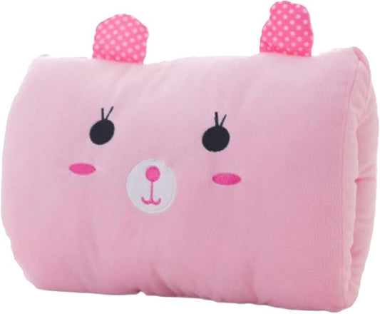 Kids Cartoon Hand Pillow Hand Warmer,Multifunction Home Animal Doll Plush Muffs Cartoon,Soft Cotton,for Napping,Travel Essentials (model1)