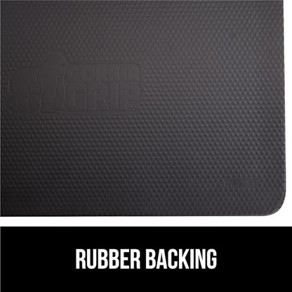 GORILLA GRIP Comfortable Cushioned Kitchen Mats for Floor, Waterproof and Stain Resistant Soft Top, 3/4 Inch Thick Ergonomic Standing Desk Anti Fatigue Mat, Foam Supports Feet, 20x32, Light Gray