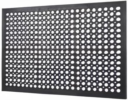 Envelor Anti Fatigue Rubber Floor Mat Non-Slip Restaurant Mat for Floors Bar Drainage Mat Doormat Utility Garage Home Slip Pool Entry 24 x 36 Inches