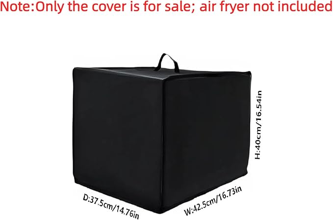 Heat-Resistant Dust Proof Waterproof Oven Cover Compatible with Emeril Lagasse 26QT Extra Large French Door Air Fryer Toaster Oven 1:1 Fit for VAL CUCINA 26.3QT & Cuisinart TOA-60