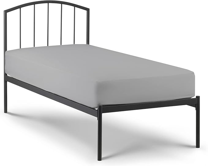 Lukeville's Cot Sheet 31" x 75", Daycare for Cot Size Mattress Sheets Pack of 2 Fitted Narrow Twin/Camp Bunk/Rvs Bunk/Trifold Mattress, Soft and PolyBlend Microfiber Cover for Toddler, Light Grey