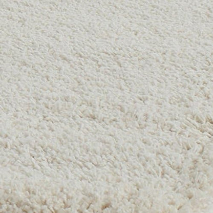 SAFAVIEH Milan Shag Collection Area Rug - 10' x 14', Ivory, Solid Design, Non-Shedding & Easy Care, 2-inch Thick Ideal for High Traffic Areas in Living Room, Bedroom (SG180-1212)