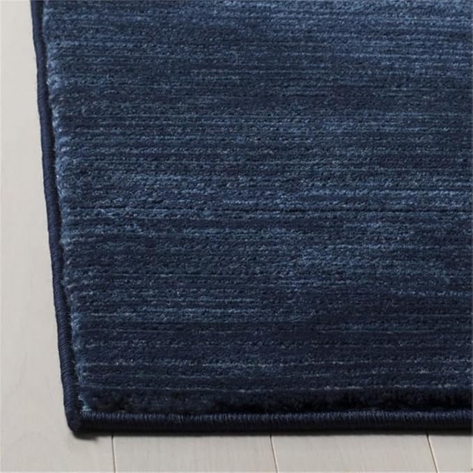 SAFAVIEH Vision Collection Runner Rug - 2'2" x 12', Navy, Modern Ombre Design, Non-Shedding & Easy to Clean, Ideal for Foyer, Hallway, Bedroom (VSN606N)