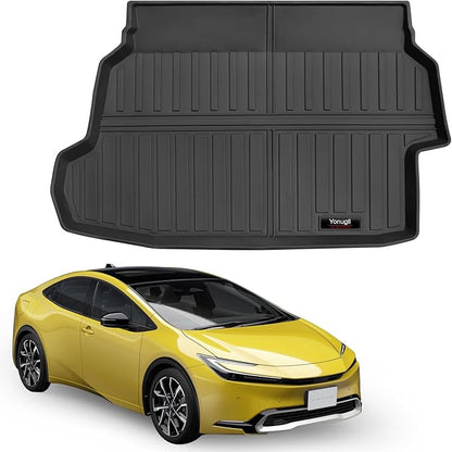 Custom for 2023-2025 2026 Toyota Prius & Prius Prime Hatchback (PHEV) Cargo Mats Trunk Liner All Weather TPE Protection Mat Accessories (for 2023-2026 Toyota Prius Hatchback)