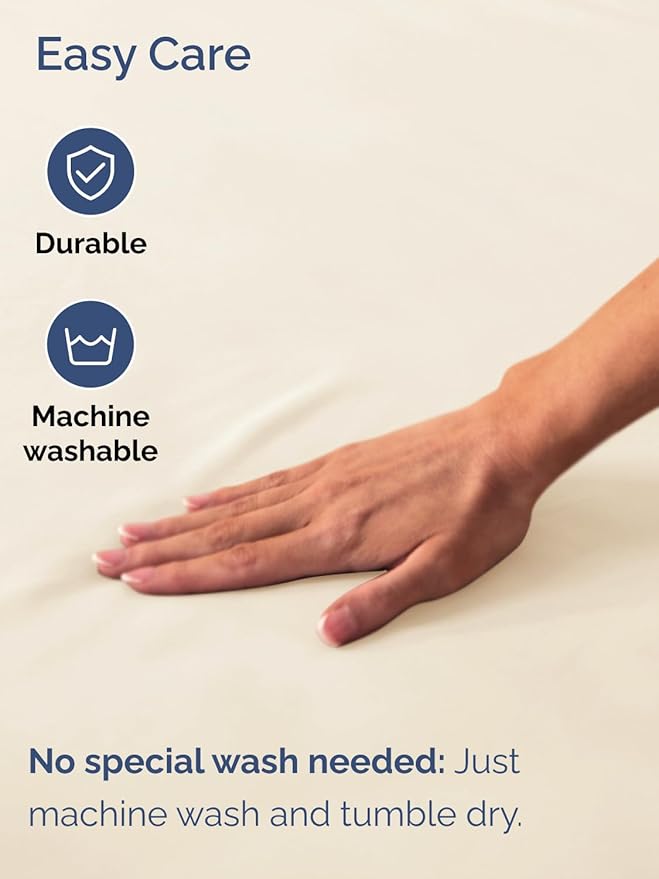 Extra Deep Full Fitted Sheet - Hotel Luxury Single Fitted Sheet Only - Easily Fits 18 inch to 24 inch Mattress - Ultra Soft, Wrinkle & Fade Free w/Extra Deep Pockets - Breathable & Comfy - Off White