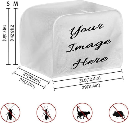 ZFRXIGN Sunflower Chicken Toaster Cover 4 Slice Wide Slot Toaster Rooster Cover Dust Cover with Top Handle Bread Maker Cover Small Kitchen Appliance Cover Home Decor