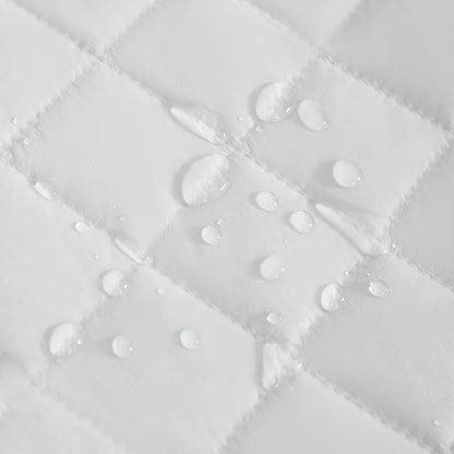 NTBAY 2 Pack Waterproof Mini Crib Mattress Protector, Quilted 24"x38" Fitted Mattress Cover - Machine Washable - Soft and Breathable Baby Mattress Pad Sheet for Mini Crib and Baby Playards, Navy Blue